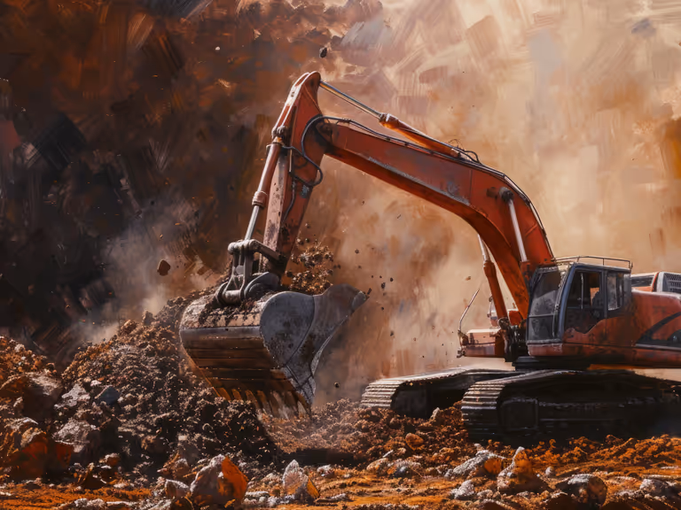 View Heavy Machinery Used Construction Industry
